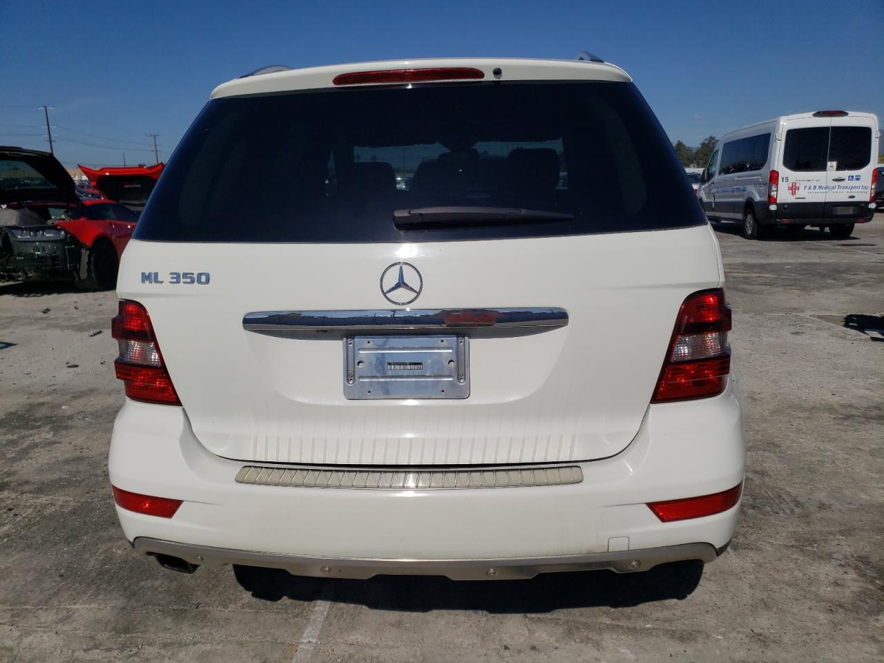 4JGBB56E59A507580 2009 Mercedes-Benz Ml 350