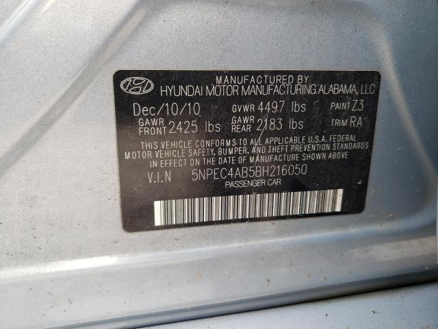 5NPEC4AB5BH216050 2011 Hyundai Sonata Se