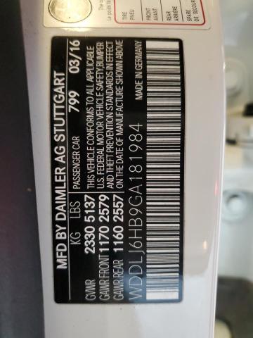 2016 MERCEDES-BENZ CLS 400 4M - WDDLJ6HB9GA181984