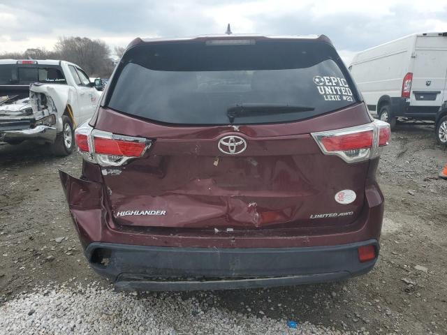 VIN 5TDDKRFH6FS075224 2015 Toyota Highlander, Limited no.6