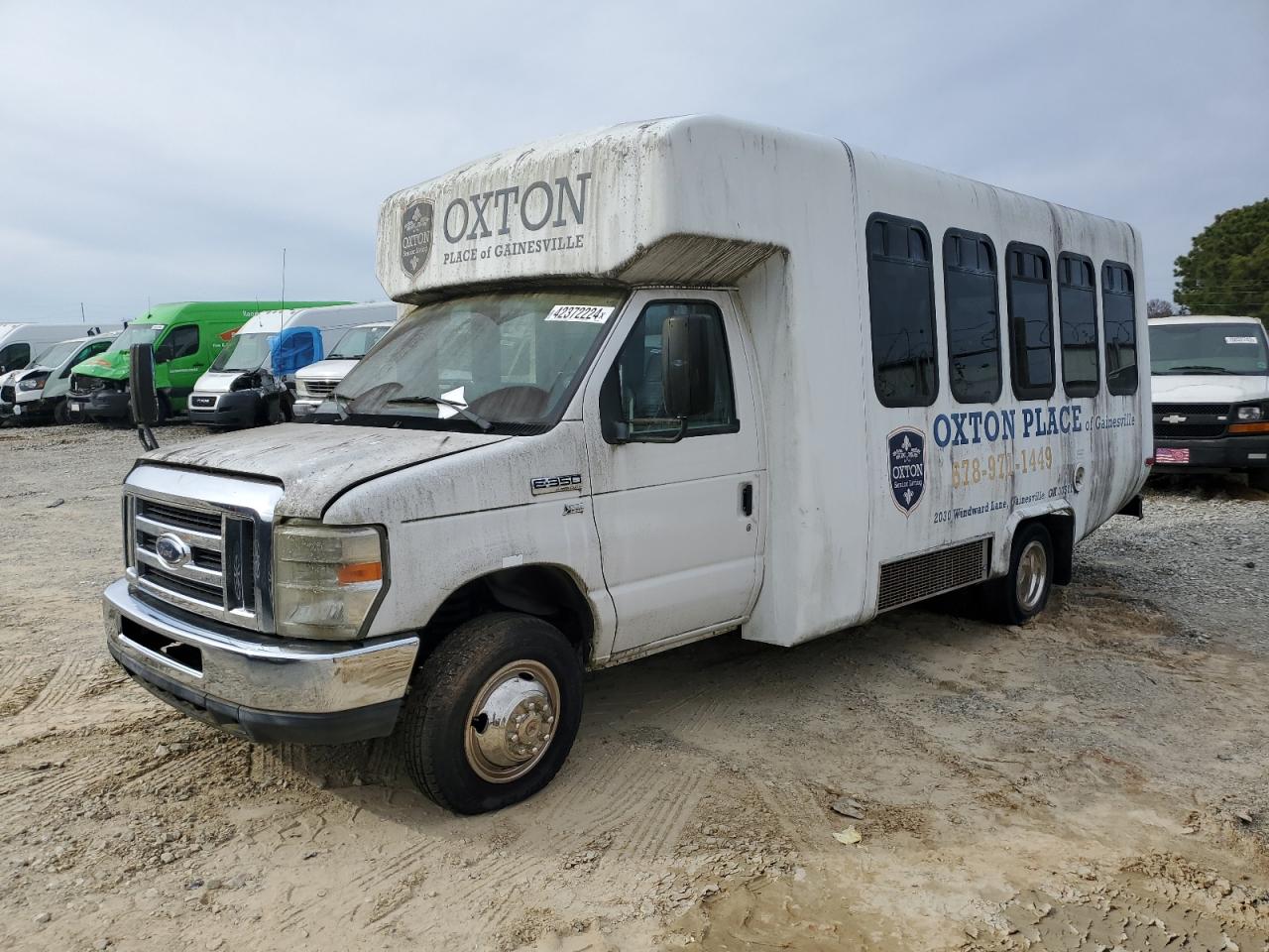 FORD ECONOLINE E350 SUPER DUTY CUTAWAY VAN