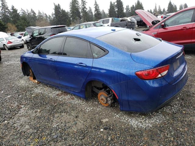 CHRYSLER 200 S 2015 blue  gas 1C3CCCBB0FN658020 photo #3