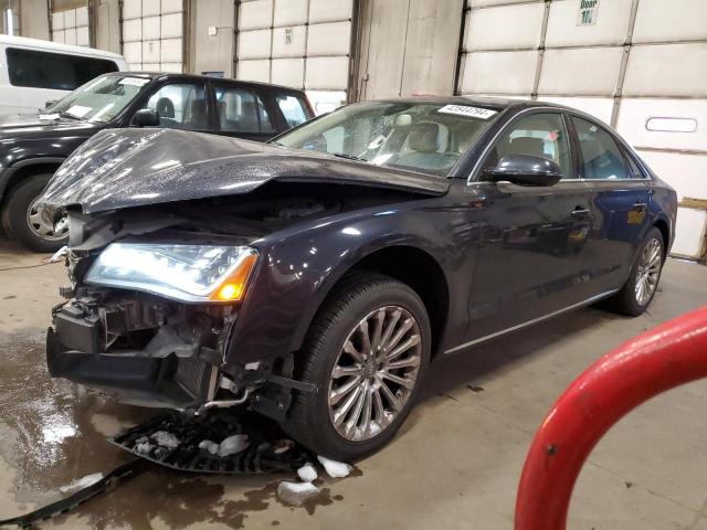 Lot #2406770957 2014 AUDI A8 QUATTRO salvage car