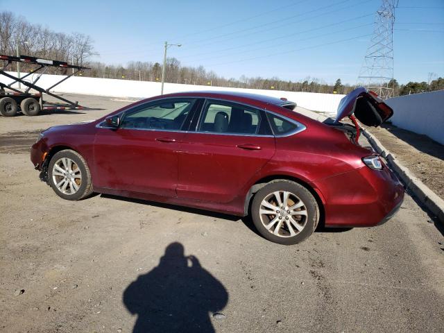 Vin: 1c3cccab5fn558366, lot: 53081625, chrysler 200 limited 20152