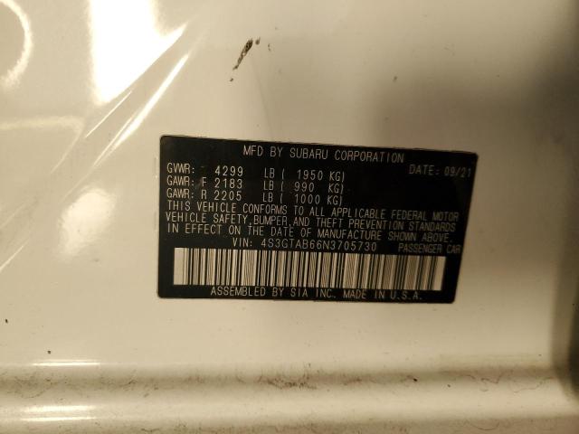 2022 SUBARU IMPREZA 4S3GTAB66N3705730