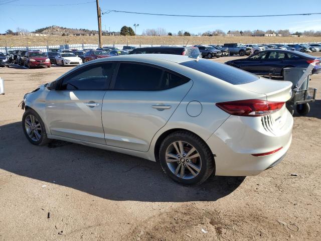 HYUNDAI ELANTRA SE 2017 cream  gas KMHD74LF1HU088660 photo #3