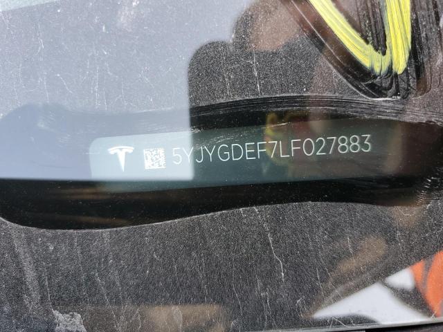 2020 TESLA MODEL Y - 5YJYGDEF7LF027883