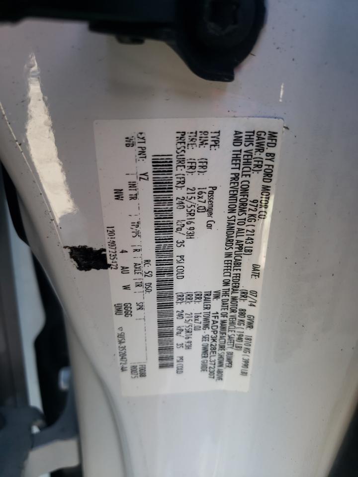 1FADP3K28EL372307 2014 Ford Focus Se