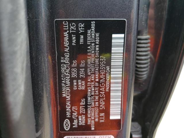 2021 HYUNDAI ELANTRA SE 5NPLS4AG1MH039537