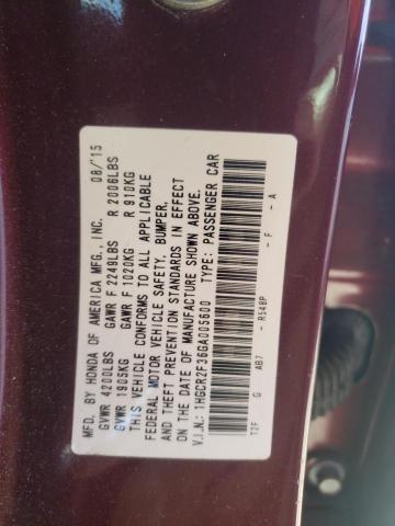 2016 HONDA ACCORD LX - 1HGCR2F36GA005600