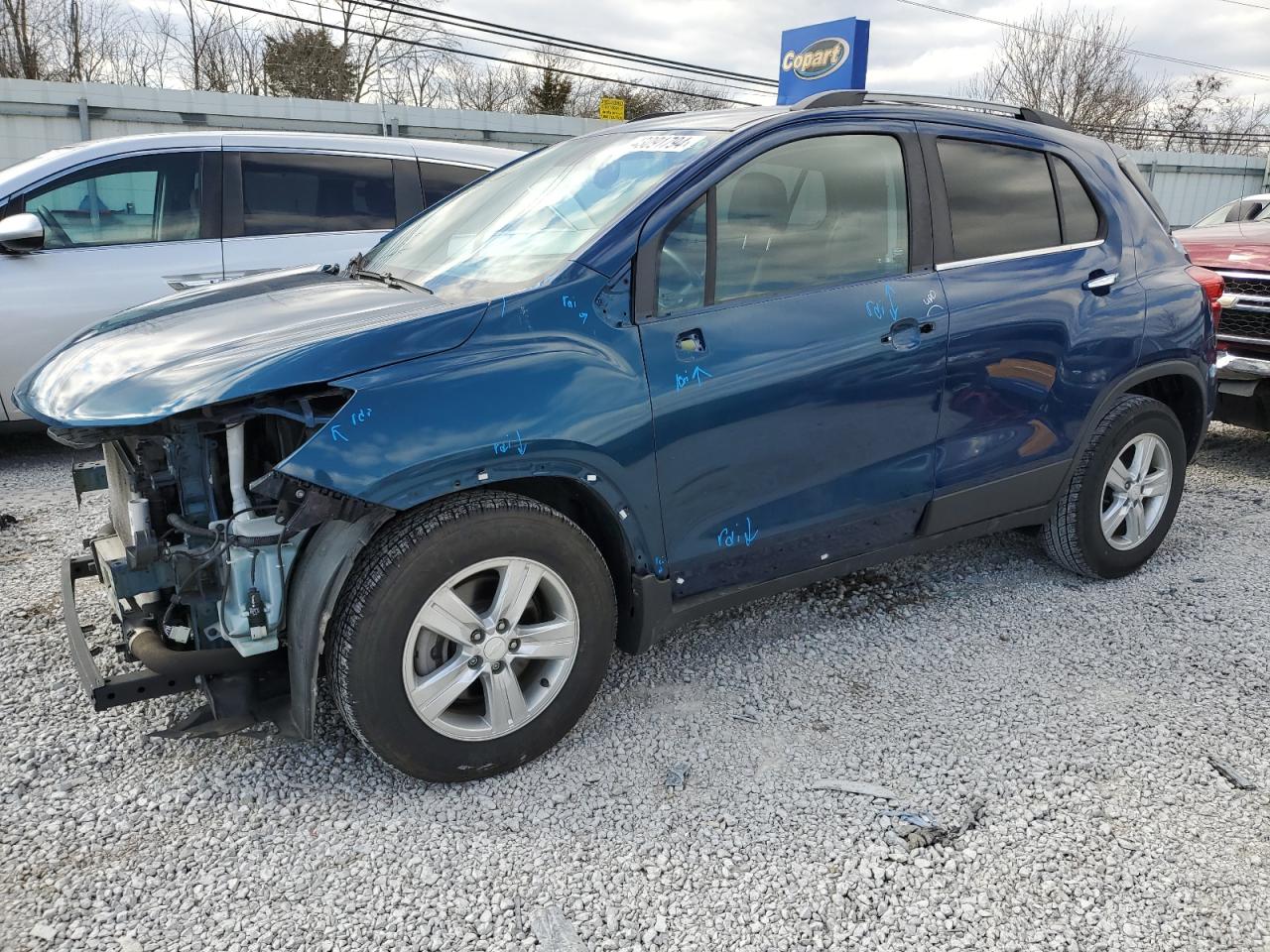 2020 Chevrolet Trax 1Lt vin: 3GNCJLSB2LL172829