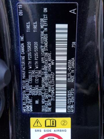 2020 LEXUS RX 450H F- 2T2YGMDA1LC044457