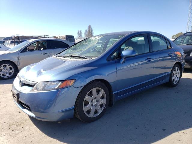 Lot #2406736042 2006 HONDA CIVIC LX salvage car