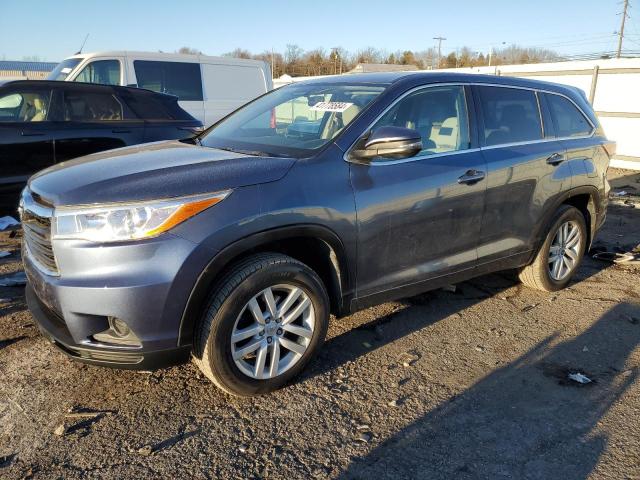 VIN 5TDBKRFH9FS138341 2015 Toyota Highlander, LE no.1