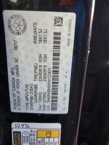 2017 HONDA CR-V TOURI 2HKRW2H9XHH123470