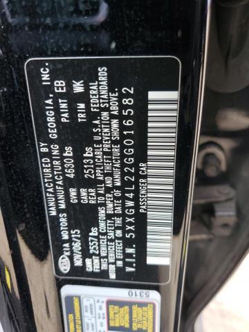 2016 KIA OPTIMA SX - 5XXGW4L22GG016582