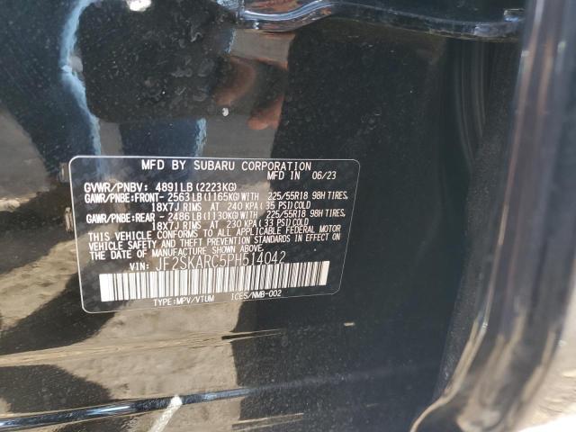 2023 SUBARU FORESTER T JF2SKARC5PH514042