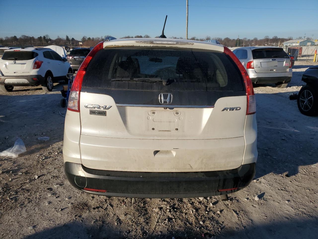 2014 Honda Cr-V Exl vin: 5J6RM4H71EL007575