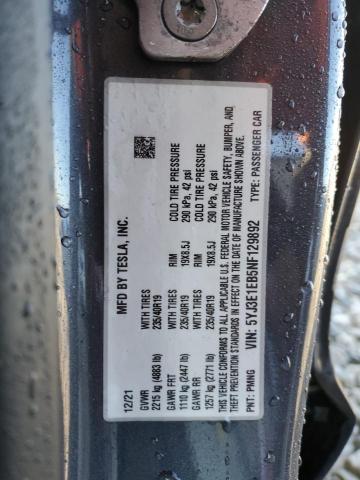 2022 TESLA MODEL 3 - 5YJ3E1EB5NF129892