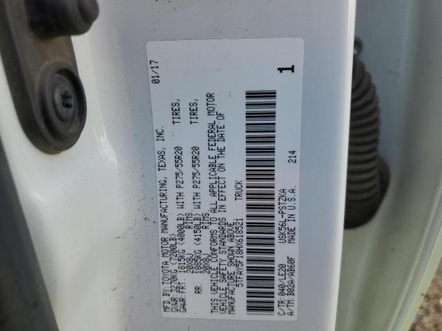 2017 TOYOTA TUNDRA CRE 5TFAY5F18HX618521
