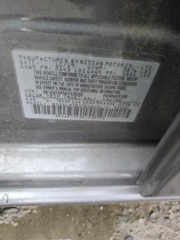 2019 NISSAN SENTRA S 3N1AB7AP5KY438995