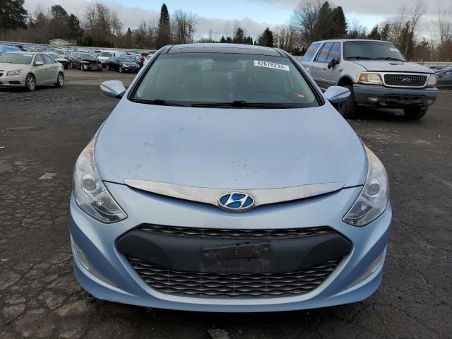 Lot #2494519246 2012 HYUNDAI SONATA HYB salvage car