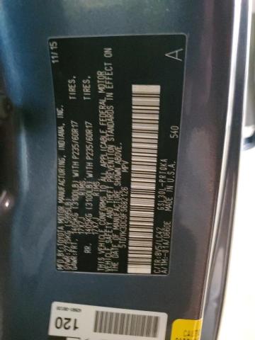 2015 TOYOTA SIENNA XLE 5TDYK3DC9FS682126