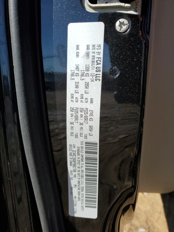 2C4RC1BG8FR661708 2015 Chrysler Town & Country Touring