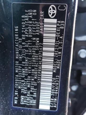 2020 TOYOTA COROLLA LE 5YFEPRAE4LP075472