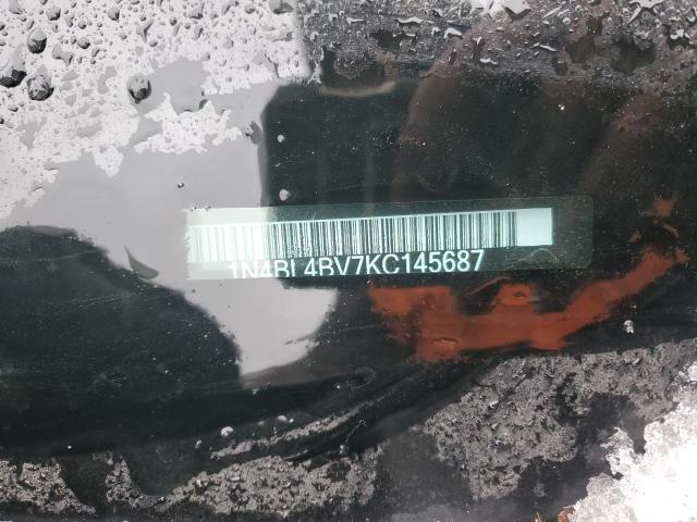 2019 NISSAN ALTIMA S 1N4BL4BV7KC145687