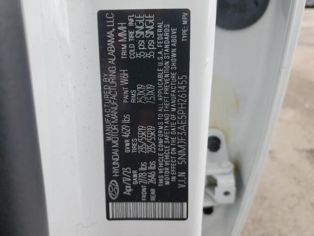 2023 HYUNDAI TUCSON SEL 5NMJF3AE5PH261455