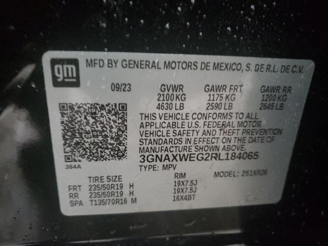 2024 CHEVROLET EQUINOX RS - 3GNAXWEG2RL184065