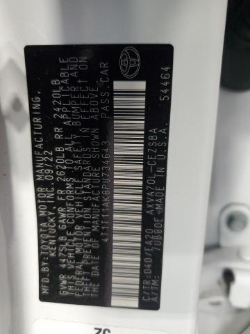 2023 TOYOTA CAMRY SE N 4T1T11AK8PU734643