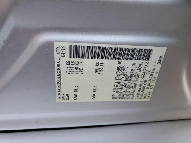 2018 NISSAN MAXIMA 3.5 - 1N4AA6AP6JC384792