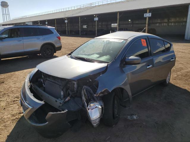 Lot #2436305987 2018 NISSAN VERSA S salvage car