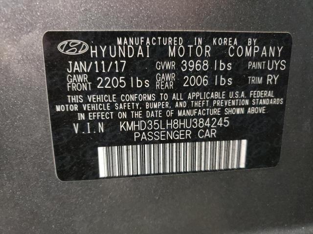 2017 HYUNDAI ELANTRA GT - KMHD35LH8HU384245