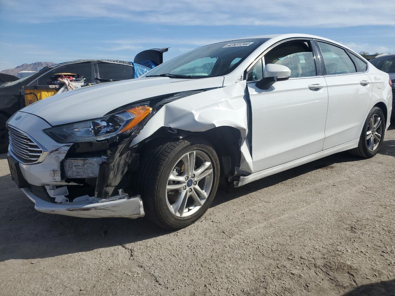 2018 Ford Fusion Se vin: 3FA6P0HD6JR285484