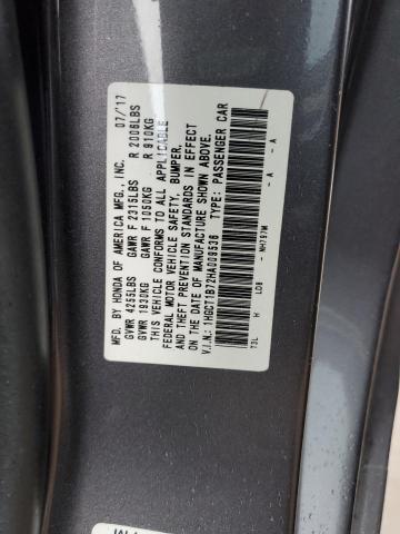 2017 HONDA ACCORD EX 1HGCT1B72HA009536