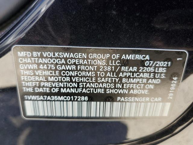 1VWSA7A35MC017286 Volkswagen Passat SE 13