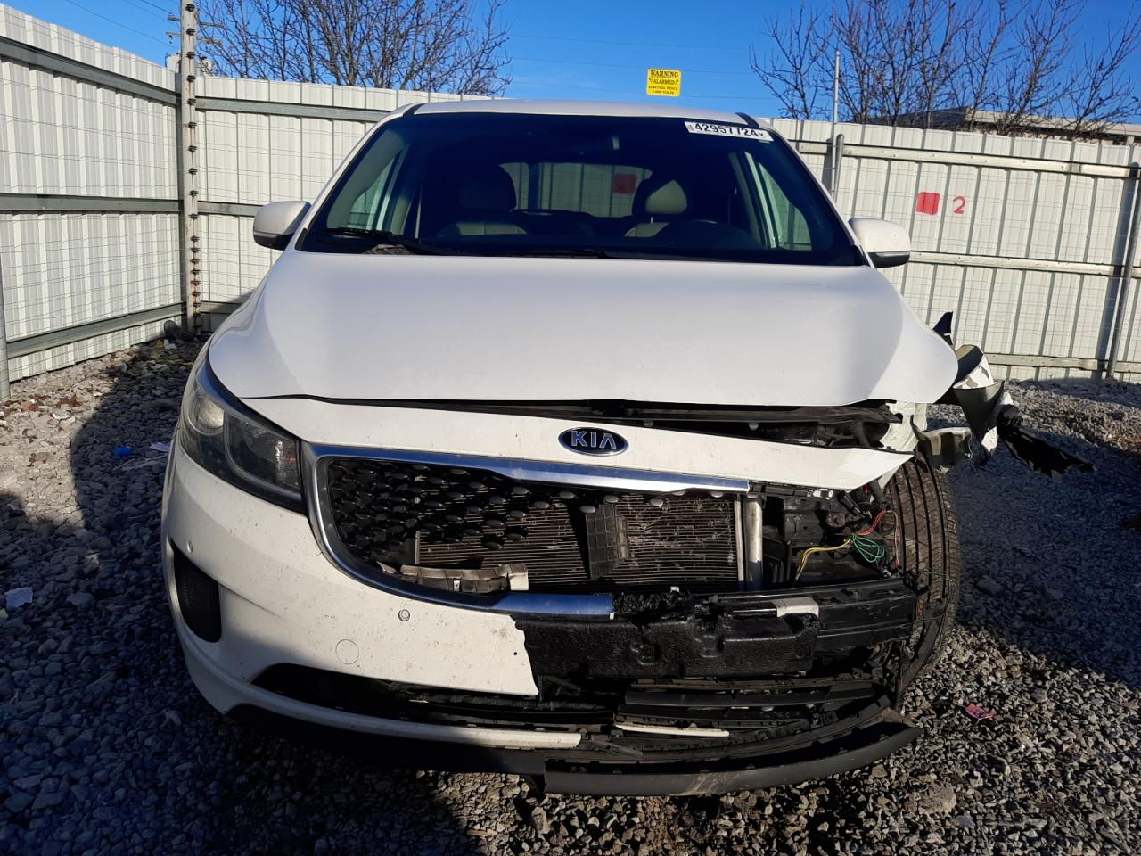 Lot #2392631338 2017 KIA SEDONA LX