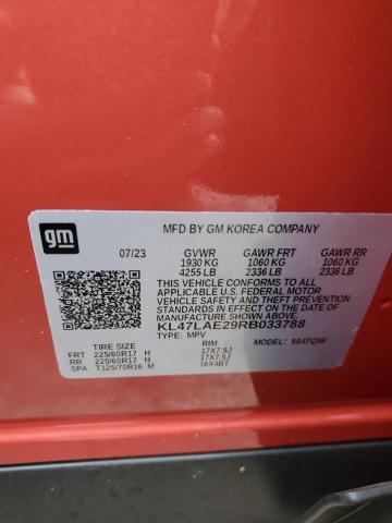 2024 BUICK ENVISTA PR - KL47LAE29RB033788