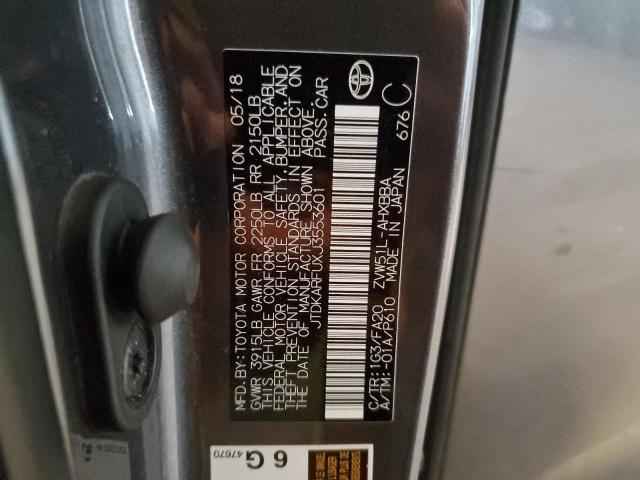 2018 TOYOTA PRIUS - JTDKARFUXJ3553601