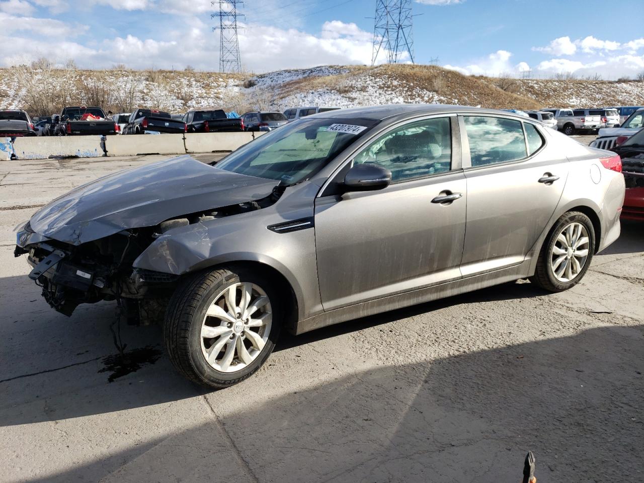 5XXGM4A75EG348999 2014 Kia Optima Lx