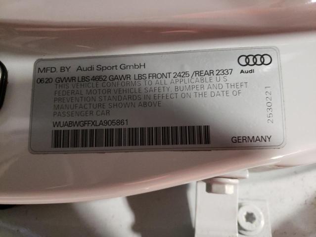 WUABWGFFXLA905861 Audi RS3  12