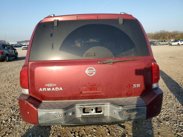 2007 Nissan Armada Se VIN: 5N1BA08A97N703754 Lot: 44180354