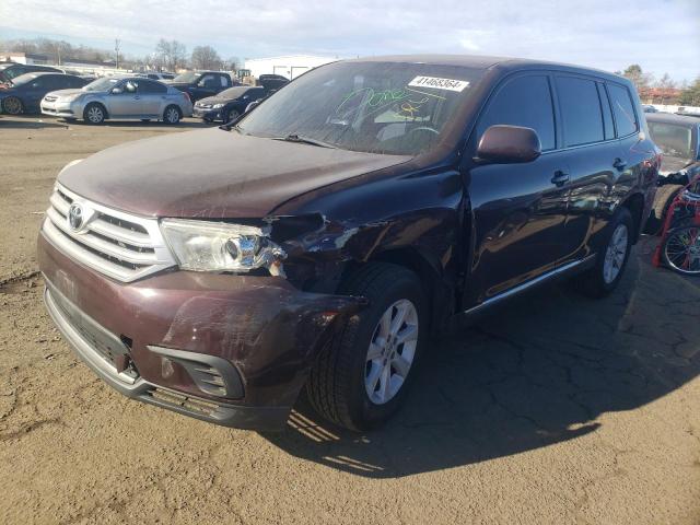 VIN 5TDBK3EH9DS221702 2013 Toyota Highlander, Base no.1