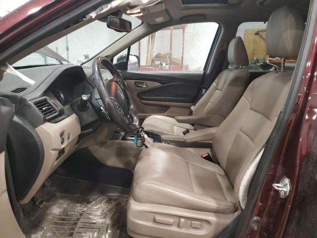 2017 HONDA PILOT TOUR - 5FNYF6H91HB077609