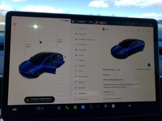 2023 TESLA MODEL 3 5YJ3E1EA5PF501273