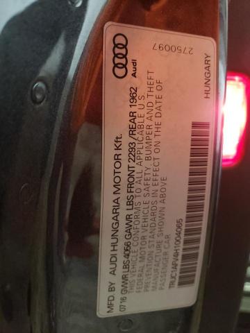 2017 AUDI TTS TRUC1AFV4H1004065
