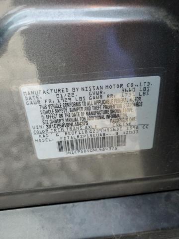 2022 NISSAN KICKS S 3N1CP5BV0NL484375
